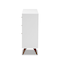 Baxton Studio Savino Mid-Century Modern White and Walnut Finished Wood Wine Cabinet 150-9234 - alternate 7